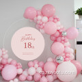 Alta calidad de 12 pulgadas de color rosa de color diferente para niñas Fiesta de bodas de bodas de boda.